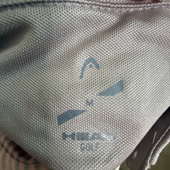 Head Men's Polo Shirt - Pink and Gray - Picture 9 of 10